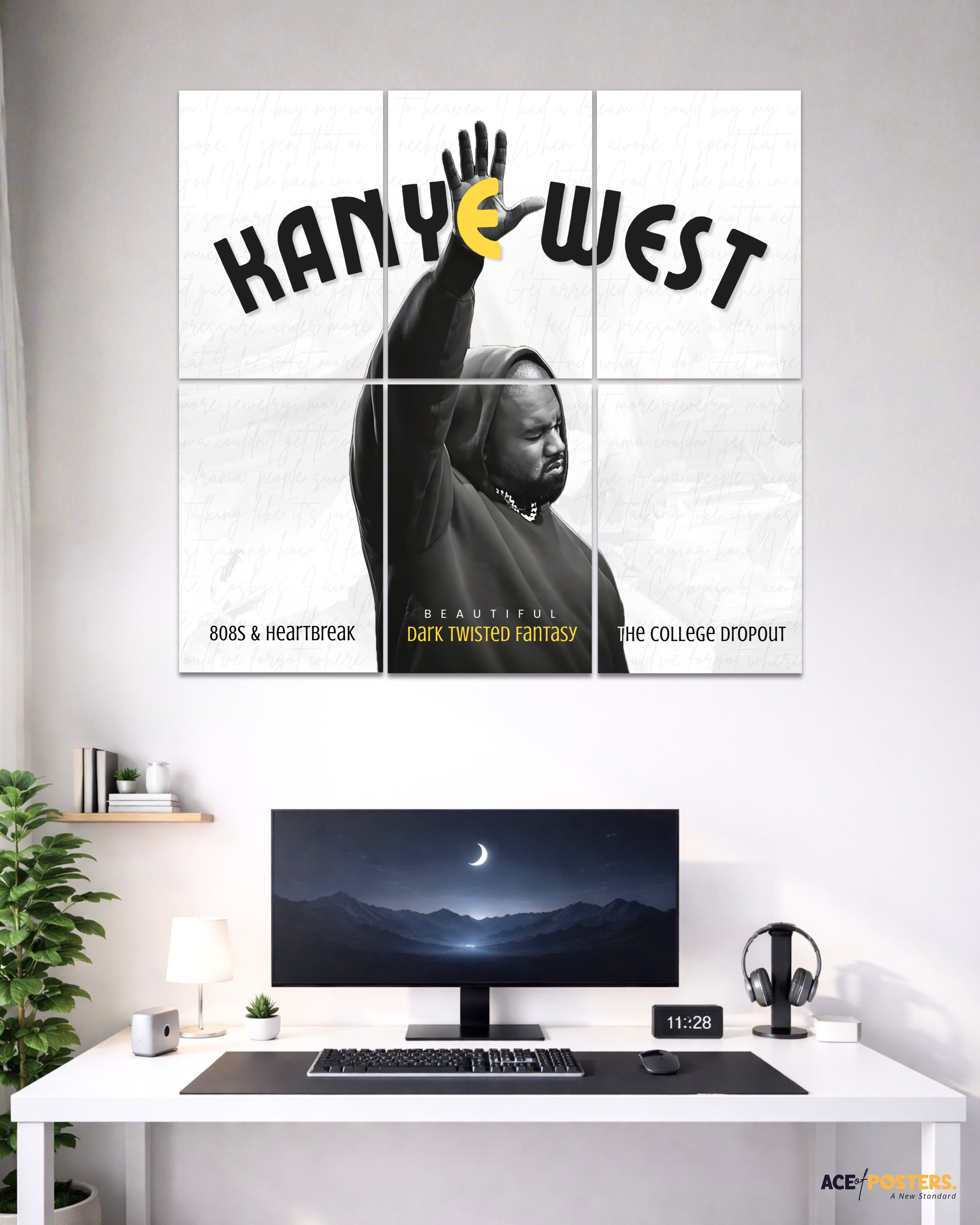 Kanye West 6 Split
